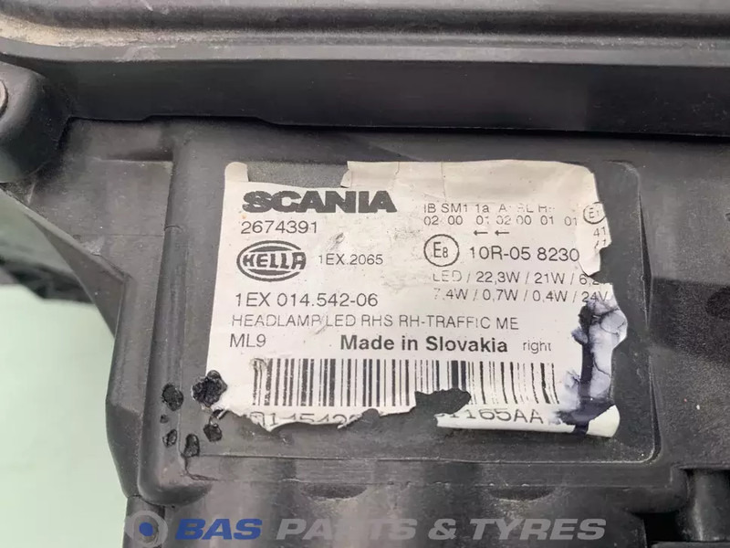 Scania S-Serie NextGen Koplamp Rechts 2674391 - Faro delantero para Camión: foto 5 Scania S-Serie NextGen Koplamp Rechts 2674391 - Faro delantero para Camión: foto 5