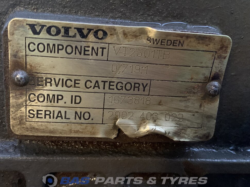 Volvo FM2 VT2501TB-B Tussenbak 1673806 - Caja de cambios para Camión: foto 5 Volvo FM2 VT2501TB-B Tussenbak 1673806 - Caja de cambios para Camión: foto 5