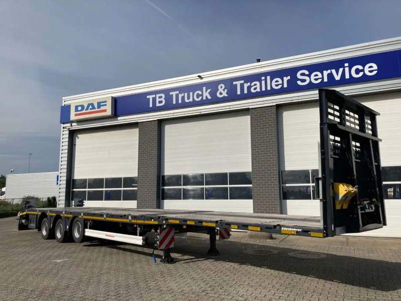 Kässbohrer SPA M3 / 1N - 18 / 27 Heavy Duty uitschuifbare vlakke mega trailer met liftas, rongen en oprijplaten - Semirremolque caja cerrada: foto 3 Kässbohrer SPA M3 / 1N - 18 / 27 Heavy Duty uitschuifbare vlakke mega trailer met liftas, rongen en oprijplaten - Semirremolque caja cerrada: foto 3