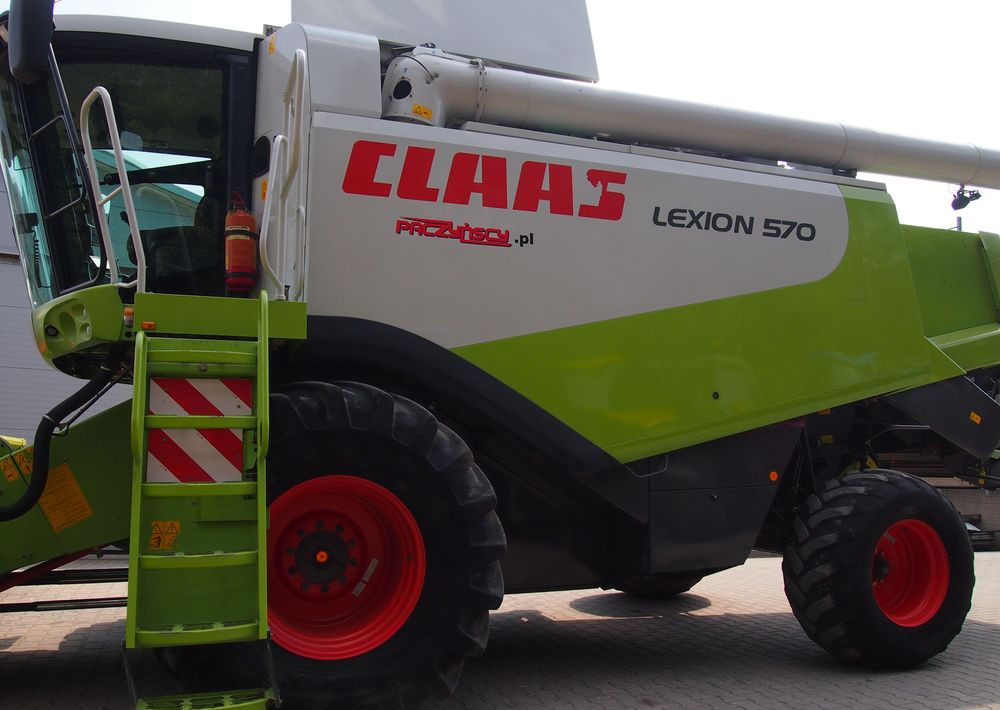 Kombajn zbożawy Claas Lexon 570 Kombajn zbożowy CLAAS LEXION 570+ heder VARIO 7,5m - Cosechadora de granos: foto 4 Kombajn zbożawy Claas Lexon 570 Kombajn zbożowy CLAAS LEXION 570+ heder VARIO 7,5m - Cosechadora de granos: foto 4