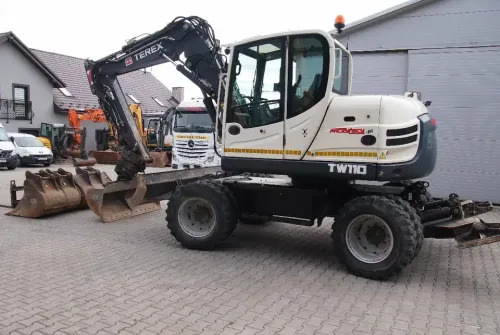 Excavadora de ruedas Koparka kołowa Terex TW110 2012: foto 9