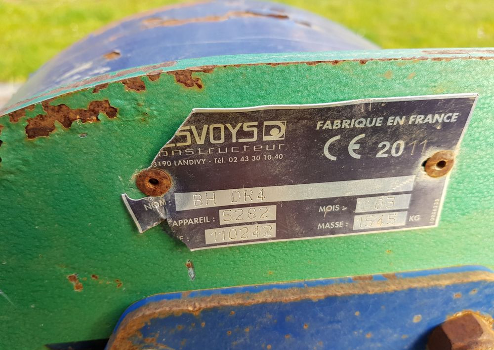 Kosiarka bijakowa Desvoys BH DR4 2011 - Desbrozadora de martillos: foto 5 Kosiarka bijakowa Desvoys BH DR4 2011 - Desbrozadora de martillos: foto 5