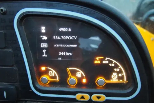 Manipulador telescópico Ładowarka teleskopowa JCB 536-70 agri 2015 agri: foto 7