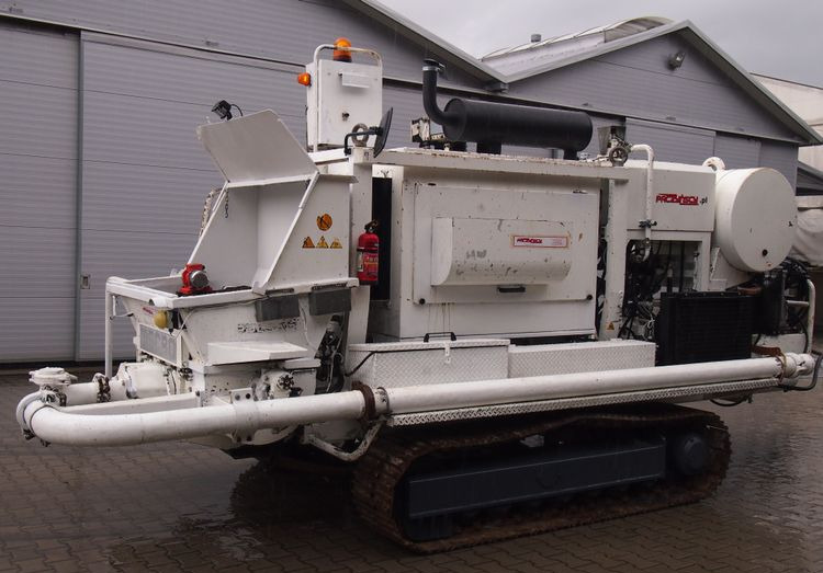 Pompa do betonu Mecbo Cartrack P4,65 APV 70bar 2009 Pompa do betonu MECBO P4,65 na gąsienicach - Bomba de hormigon estacionaria: foto 1 Pompa do betonu Mecbo Cartrack P4,65 APV 70bar 2009 Pompa do betonu MECBO P4,65 na gąsienicach - Bomba de hormigon estacionaria: foto 1