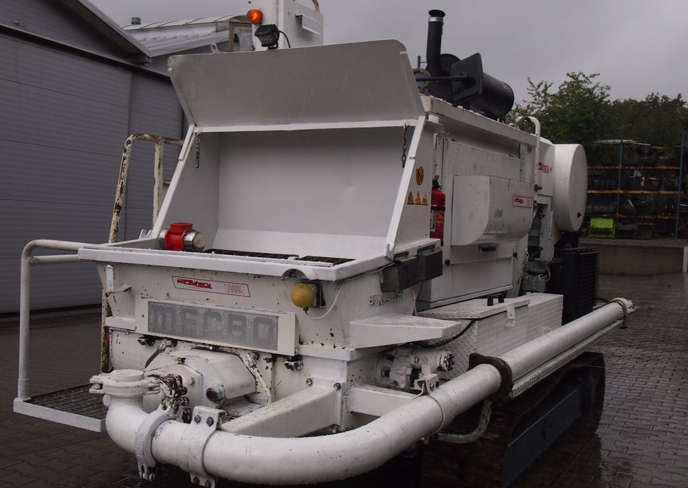 Pompa do betonu Mecbo Cartrack P4,65 APV 70bar 2009 Pompa do betonu MECBO P4,65 na gąsienicach - Bomba de hormigon estacionaria: foto 2 Pompa do betonu Mecbo Cartrack P4,65 APV 70bar 2009 Pompa do betonu MECBO P4,65 na gąsienicach - Bomba de hormigon estacionaria: foto 2