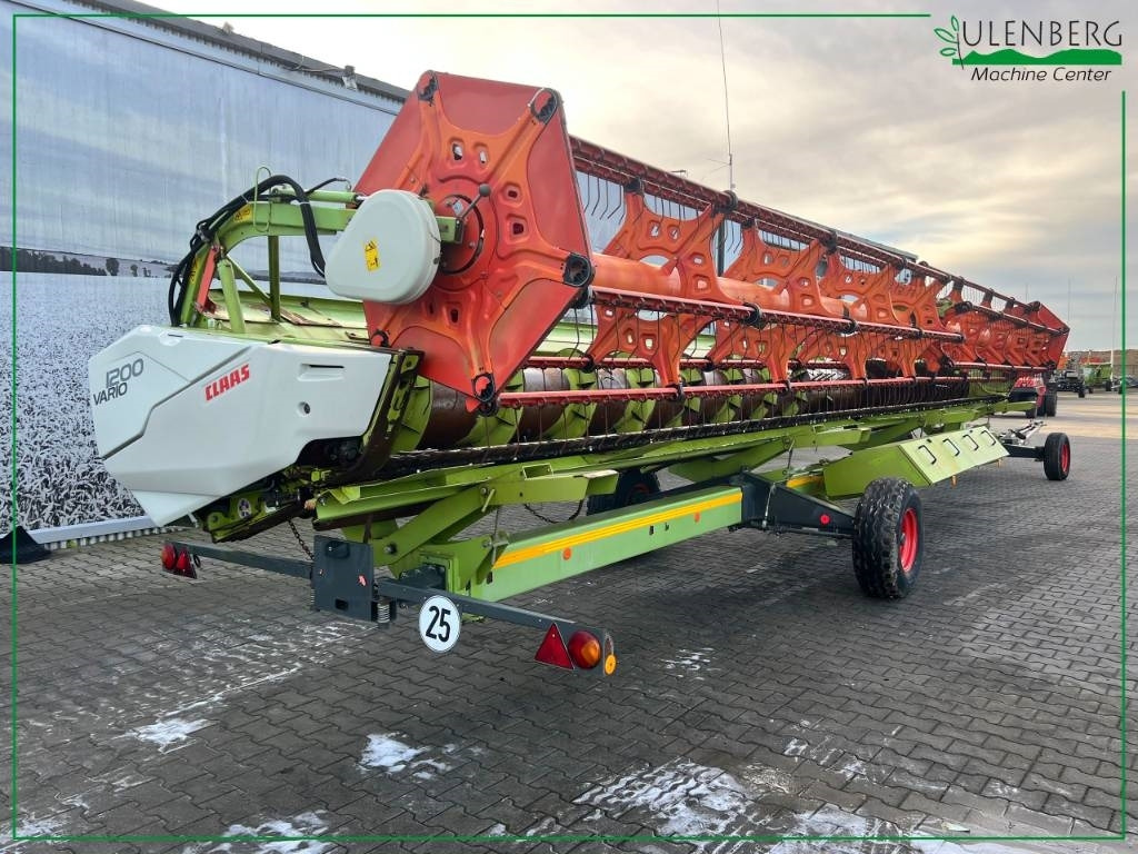 Claas Vario 1200 + wózek transportowy - Cabezal de grano: foto 3 Claas Vario 1200 + wózek transportowy - Cabezal de grano: foto 3