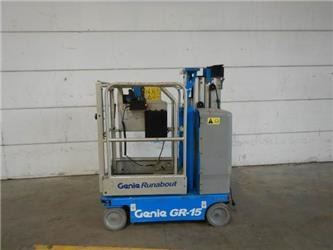 Genie GR15 - Plataforma de mástil vertical: foto 1 Genie GR15 - Plataforma de mástil vertical: foto 1