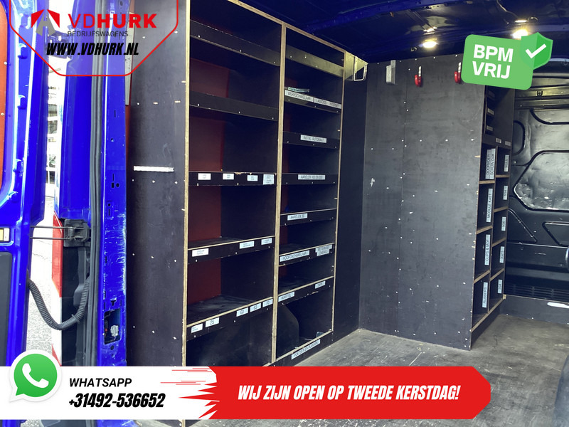 Furgoneta pequeña Ford Transit 2.0 TDCI 130 pk L2H2 Trend NL Auto/ 2xSchuifdeur/ Imperaal + Ladder/ Inrichting/ Cruise/ Camera/ Trekhaak/ PDC/ Airco: foto 11