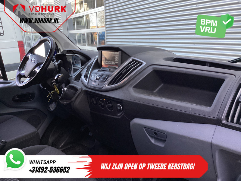 Furgoneta pequeña Ford Transit 2.0 TDCI 130 pk L2H2 Trend NL Auto/ 2xSchuifdeur/ Imperaal + Ladder/ Inrichting/ Cruise/ Camera/ Trekhaak/ PDC/ Airco: foto 13