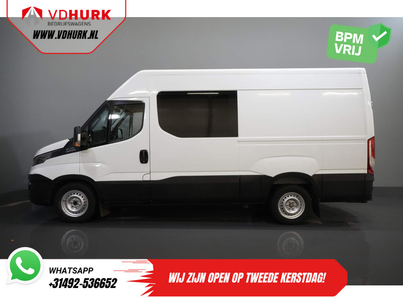 Furgón, Furgoneta combi Iveco Daily 35S16V 2.3 L3H2 155 pk Aut. DC Dubbel Cabine EXPORT ONLY 3.5T trekverm./ Climate/ Cruise/ Camera/ Trekhaak: foto 9
