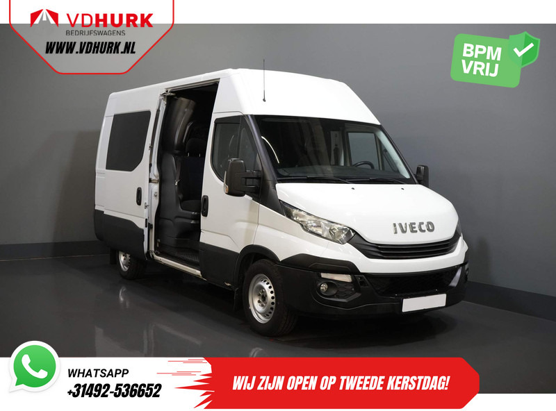 Furgón, Furgoneta combi Iveco Daily 35S16V 2.3 L3H2 155 pk Aut. DC Dubbel Cabine EXPORT ONLY 3.5T trekverm./ Climate/ Cruise/ Camera/ Trekhaak: foto 8