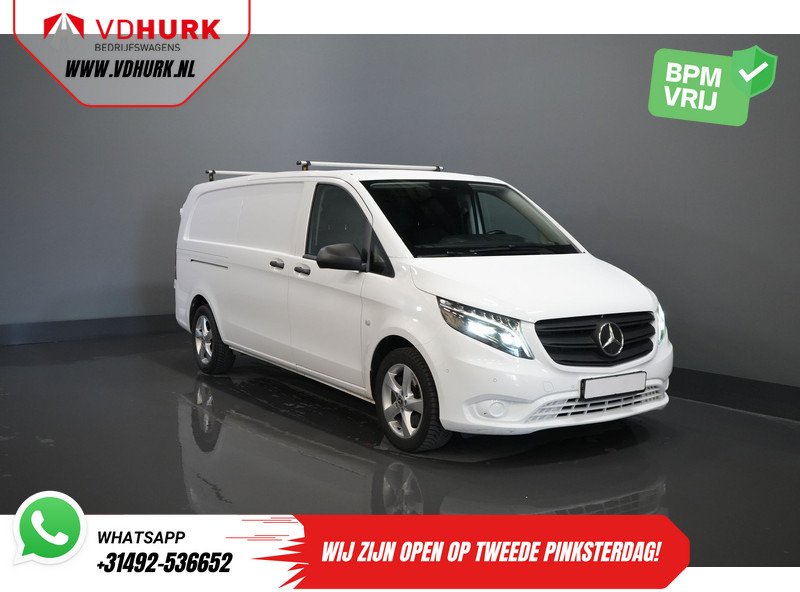 Mercedes-Benz Vito 119 CDI Aut. L3 BPM VRIJ! LED/ Standkachel/ Stoelverw./ Navi/ Carplay/ PDC/ Camera/ Trekhaak - Furgón: foto 1 Mercedes-Benz Vito 119 CDI Aut. L3 BPM VRIJ! LED/ Standkachel/ Stoelverw./ Navi/ Carplay/ PDC/ Camera/ Trekhaak - Furgón: foto 1