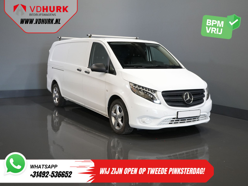 Mercedes-Benz Vito 119 CDI L3 Aut. BPM VRIJ! LED/ Standkachel/ Stoelverw./ Carplay/ Camera/ PDC/ LMV/ Cruise/ Trekhaak/ Airco - Furgoneta pequeña: foto 1 Mercedes-Benz Vito 119 CDI L3 Aut. BPM VRIJ! LED/ Standkachel/ Stoelverw./ Carplay/ Camera/ PDC/ LMV/ Cruise/ Trekhaak/ Airco - Furgoneta pequeña: foto 1