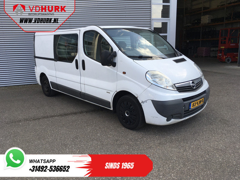 Opel Vivaro 2.0 CDTI 115pk L2 DC Dubbel Cabine EXPORT ONLY APK 01-2026/ 6 Pers./ Airco/ Trekhaak - Furgoneta pequeña, Furgoneta combi: foto 1 Opel Vivaro 2.0 CDTI 115pk L2 DC Dubbel Cabine EXPORT ONLY APK 01-2026/ 6 Pers./ Airco/ Trekhaak - Furgoneta pequeña, Furgoneta combi: foto 1