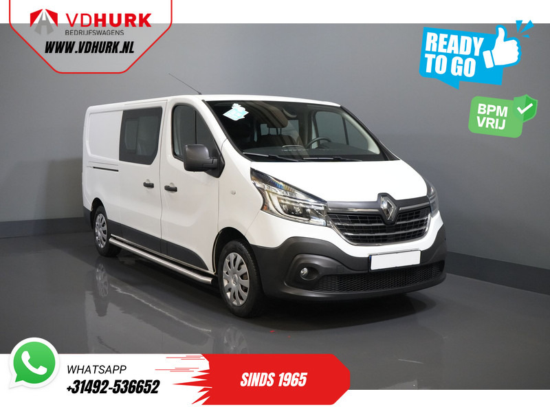 Renault Trafic 2.0 dCi 120 pk L2 DC Dubbel Cabine BPM VRIJ! Ready2Go LED/ 2x schuifdeur/ Sidebars/ Carplay/ Climate/ Camera/ PDC/ Cruise/ Trekh - Furgoneta pequeña, Furgoneta combi: foto 1 Renault Trafic 2.0 dCi 120 pk L2 DC Dubbel Cabine BPM VRIJ! Ready2Go LED/ 2x schuifdeur/ Sidebars/ Carplay/ Climate/ Camera/ PDC/ Cruise/ Trekh - Furgoneta pequeña, Furgoneta combi: foto 1