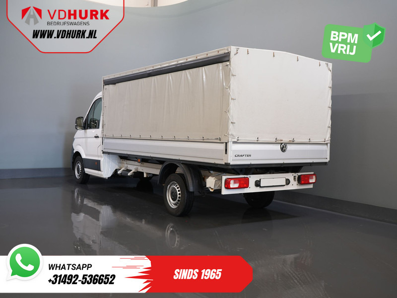Volkswagen Crafter 35 2.0 TDI 180 pk DSG Aut. BPM VRIJ! 430x203 Open laadbak/ Schuifzeil/ Huif/ Climate/ Adapt. Cruise/ Camera/ Carplay - Furgoneta caja abierta: foto 2 Volkswagen Crafter 35 2.0 TDI 180 pk DSG Aut. BPM VRIJ! 430x203 Open laadbak/ Schuifzeil/ Huif/ Climate/ Adapt. Cruise/ Camera/ Carplay - Furgoneta caja abierta: foto 2