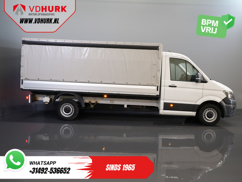 Furgoneta caja abierta Volkswagen Crafter 35 2.0 TDI 180 pk DSG Aut. BPM VRIJ! 430x203 Open laadbak/ Schuifzeil/ Huif/ Climate/ Adapt. Cruise/ Camera/ Carplay: foto 11