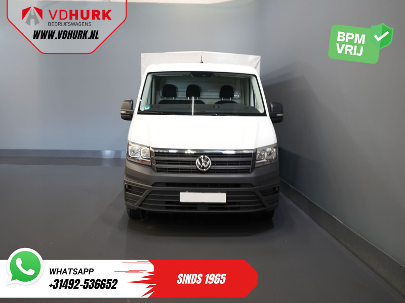 Furgoneta caja abierta Volkswagen Crafter 35 2.0 TDI 180 pk DSG Aut. BPM VRIJ! 430x203 Open laadbak/ Schuifzeil/ Huif/ Climate/ Adapt. Cruise/ Camera/ Carplay: foto 7