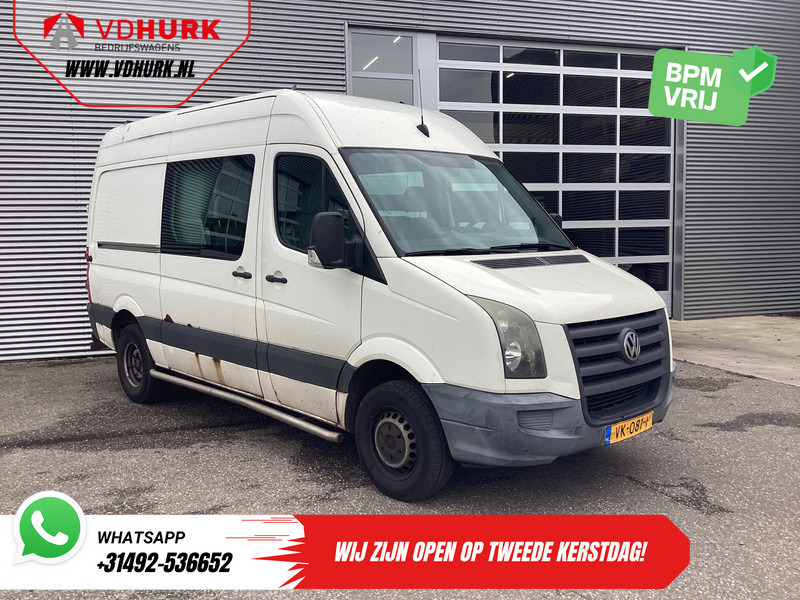 Volkswagen Crafter 50 2.5 TDI Aut. L2H2 DC Dubbel Cabine EXPORT 5 cil/ 3.5t Trekverm./ Airco/ 6 Pers./ 270Gr.Deuren/ Trekhaak - Furgón, Furgoneta combi: foto 1 Volkswagen Crafter 50 2.5 TDI Aut. L2H2 DC Dubbel Cabine EXPORT 5 cil/ 3.5t Trekverm./ Airco/ 6 Pers./ 270Gr.Deuren/ Trekhaak - Furgón, Furgoneta combi: foto 1