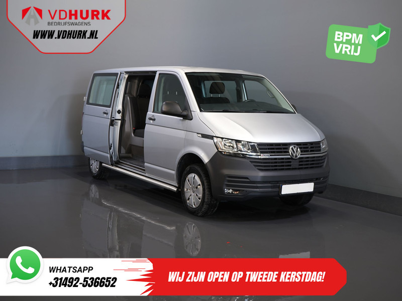 Furgoneta pequeña, Furgoneta combi Volkswagen Transporter T6.1 2.0 TDI 150 pk L2 DC Dubbel Cabine 4Motion/ 4x4/ Standkachel/ 2.5t Trekverm./ Cruise/ 4-motion: foto 9