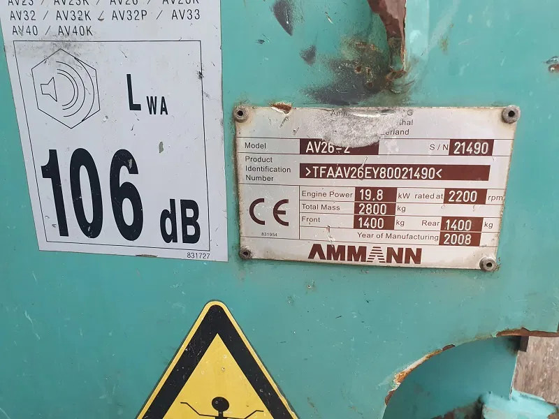 Ammann Ammann AV 26.2 - Rodillo: foto 5 Ammann Ammann AV 26.2 - Rodillo: foto 5