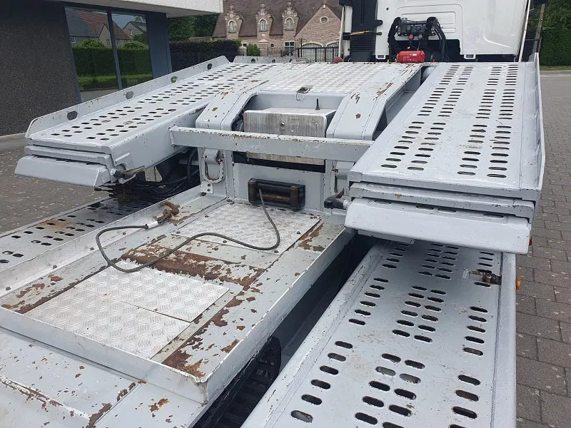 Semirremolque portavehículos VS MONT VSAT02  -Belgische Trailer - Truck transporter: foto 11