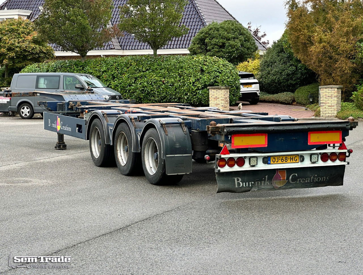 Burg BPO 15-27 Ccxhx BPW Axles Disc Brakes 40 FT. Chassis Lift Axle - Semirremolque portacontenedore/ Intercambiable: foto 3 Burg BPO 15-27 Ccxhx BPW Axles Disc Brakes 40 FT. Chassis Lift Axle - Semirremolque portacontenedore/ Intercambiable: foto 3