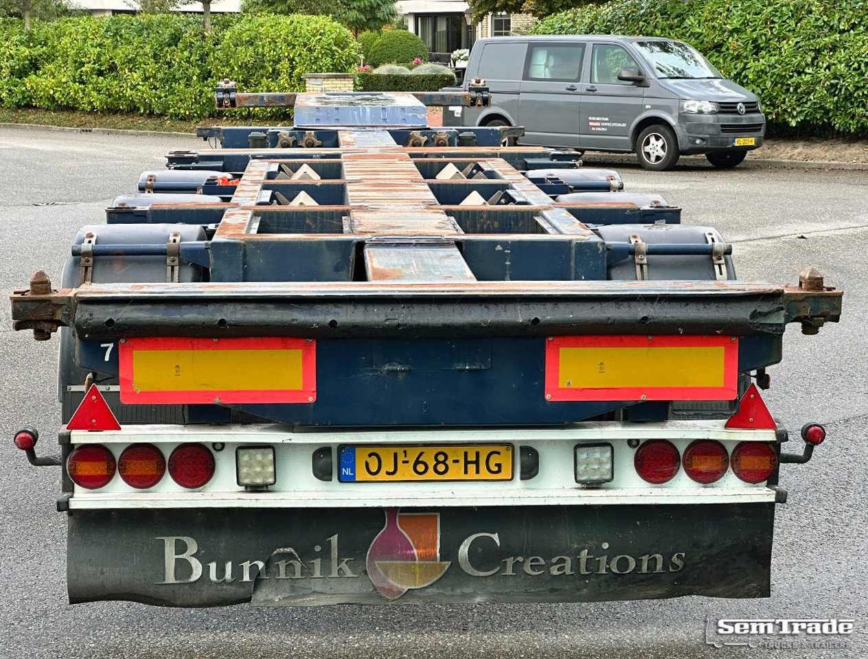 Burg BPO 15-27 Ccxhx BPW Axles Disc Brakes 40 FT. Chassis Lift Axle - Semirremolque portacontenedore/ Intercambiable: foto 4 Burg BPO 15-27 Ccxhx BPW Axles Disc Brakes 40 FT. Chassis Lift Axle - Semirremolque portacontenedore/ Intercambiable: foto 4