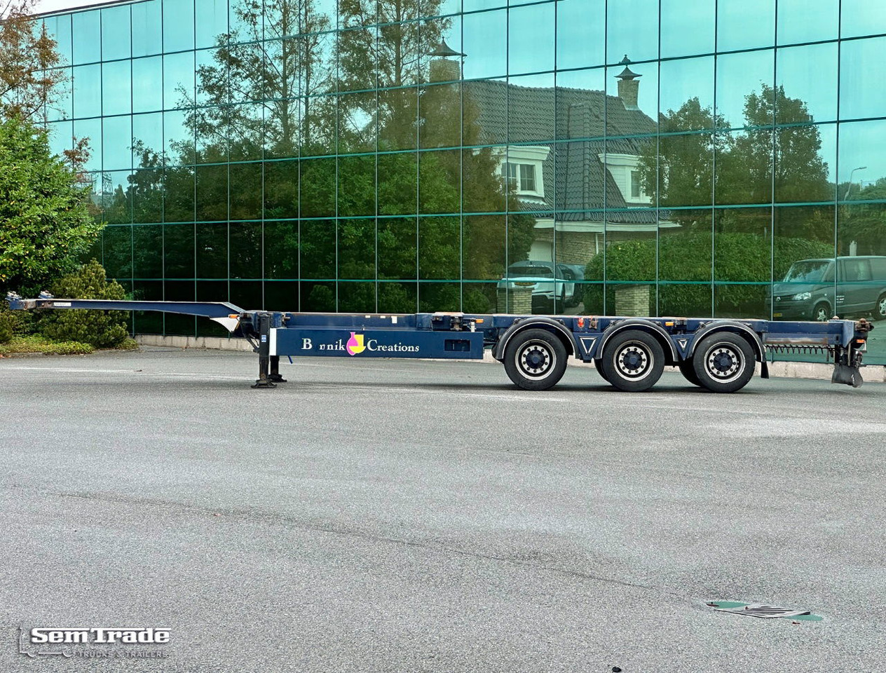 Burg BPO 15-27 Ccxhx BPW Axles Disc Brakes 40 FT. Chassis Lift Axle - Semirremolque portacontenedore/ Intercambiable: foto 2 Burg BPO 15-27 Ccxhx BPW Axles Disc Brakes 40 FT. Chassis Lift Axle - Semirremolque portacontenedore/ Intercambiable: foto 2