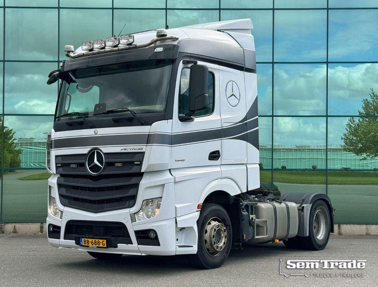 Cabeza tractora Mercedes-Benz Actros 1945 382.000 KM NEW TUV APK PTO + Hydraulics TOP Condition NL Truck: foto 1