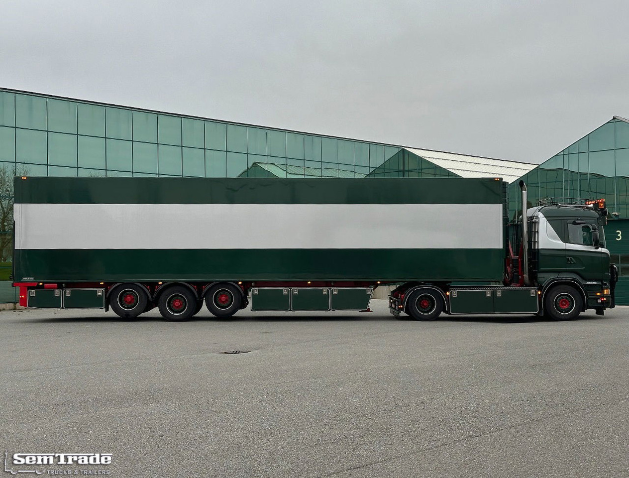Scania R500 V8 Analogue Tacho 779.000 KM Show Truck Special Interior + Special VAN Beurden Frigo Trailer - Cabeza tractora: foto 5 Scania R500 V8 Analogue Tacho 779.000 KM Show Truck Special Interior + Special VAN Beurden Frigo Trailer - Cabeza tractora: foto 5