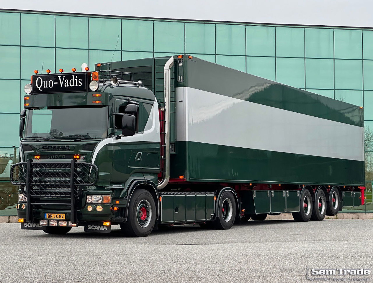 Scania R500 V8 Analogue Tacho 779.000 KM Show Truck Special Interior + Special VAN Beurden Frigo Trailer - Cabeza tractora: foto 1 Scania R500 V8 Analogue Tacho 779.000 KM Show Truck Special Interior + Special VAN Beurden Frigo Trailer - Cabeza tractora: foto 1