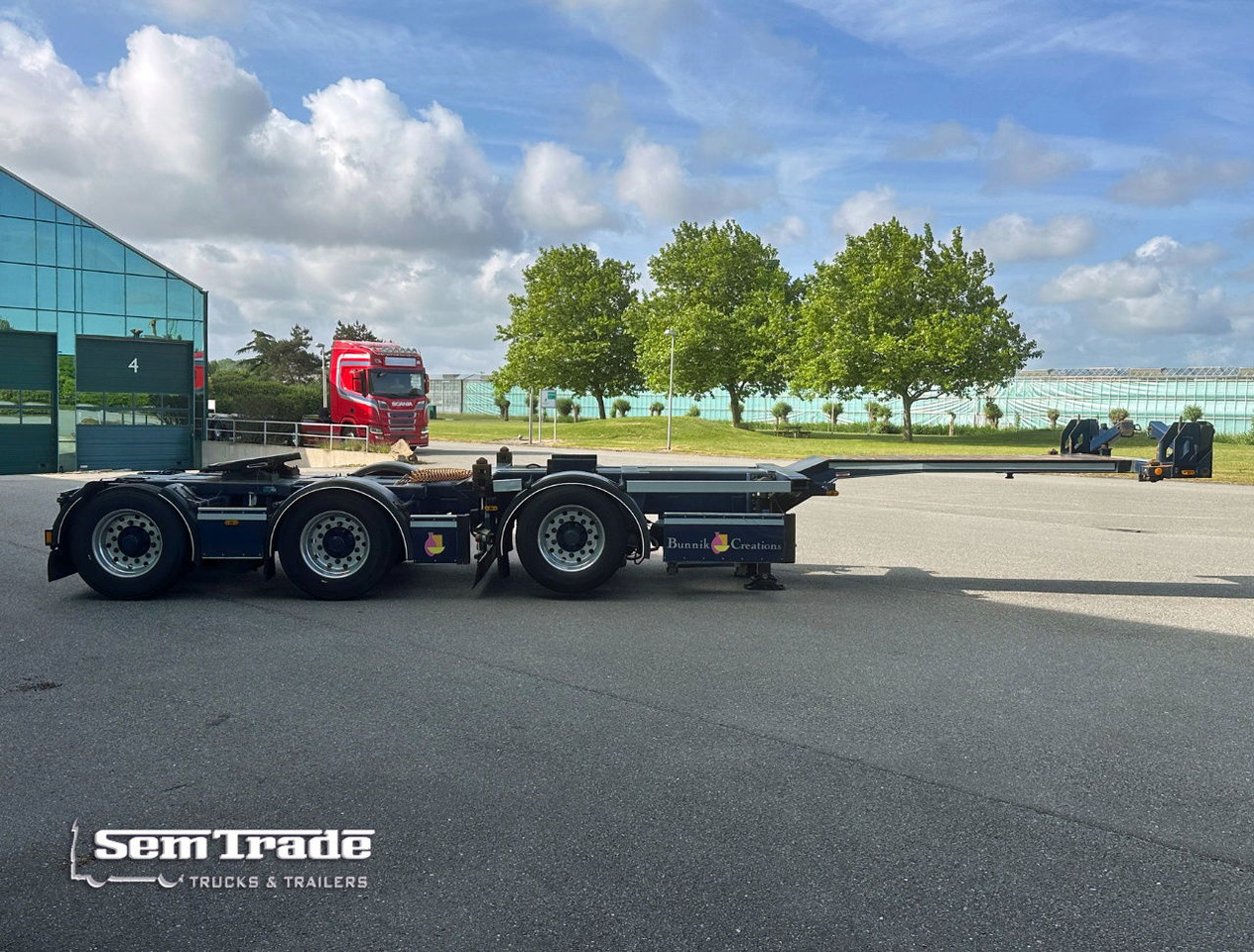 D-TEC CTD-41-03D LZV Dolly Breaker BPW Axles TOP Condition NL Trailer - Semirremolque portacontenedore/ Intercambiable: foto 5 D-TEC CTD-41-03D LZV Dolly Breaker BPW Axles TOP Condition NL Trailer - Semirremolque portacontenedore/ Intercambiable: foto 5