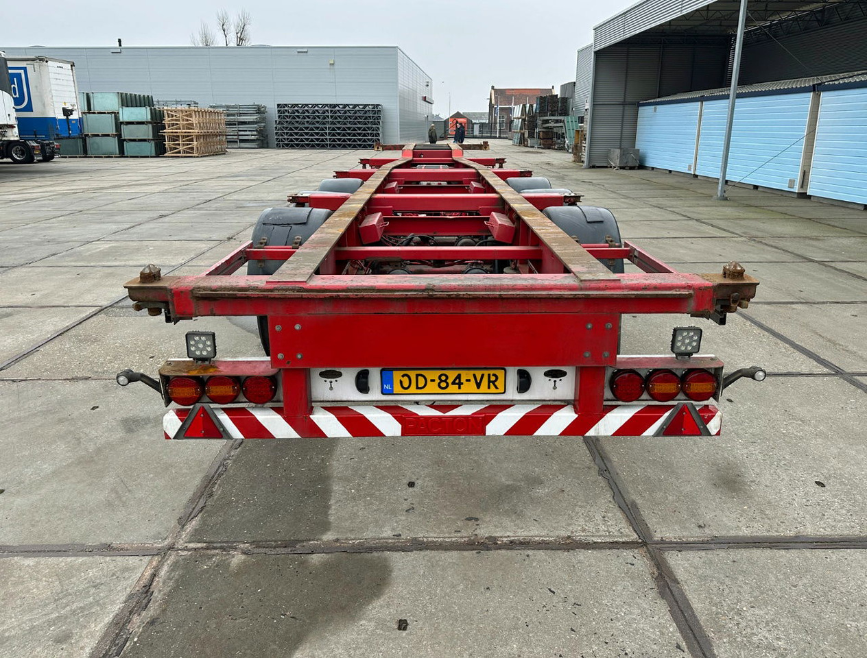 Diversen 3 Axle Chassis BPW AxleS LIFTAxle TOP Condition NL Trailer - Semirremolque portacontenedore/ Intercambiable: foto 3 Diversen 3 Axle Chassis BPW AxleS LIFTAxle TOP Condition NL Trailer - Semirremolque portacontenedore/ Intercambiable: foto 3