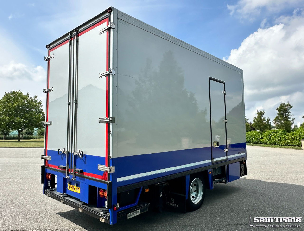 Floor Flma-10 Carrier Cooling 2X Side Door Tail Lift Disc Brakes Holland-Trailer - Remolque frigorífico: foto 5 Floor Flma-10 Carrier Cooling 2X Side Door Tail Lift Disc Brakes Holland-Trailer - Remolque frigorífico: foto 5