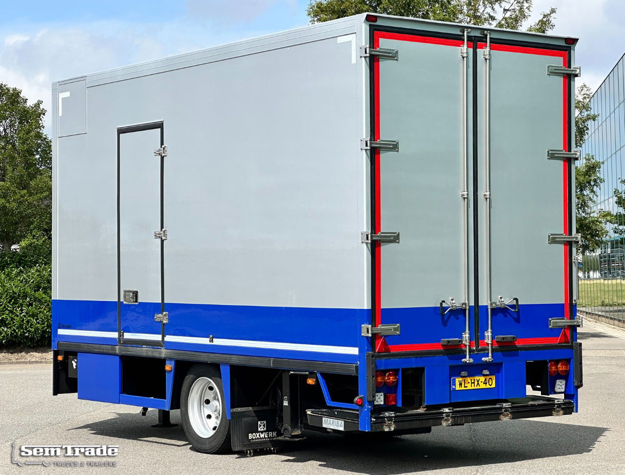 Floor Flma-10 Carrier Cooling 2X Side Door Tail Lift Disc Brakes Holland-Trailer - Remolque frigorífico: foto 3 Floor Flma-10 Carrier Cooling 2X Side Door Tail Lift Disc Brakes Holland-Trailer - Remolque frigorífico: foto 3