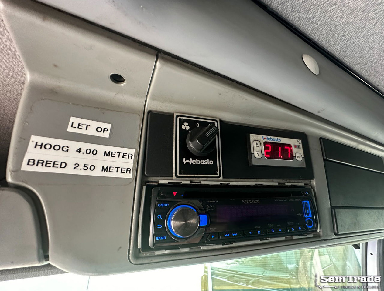 Camión caja cerrada MAN LE 220C Euro 3 Isolated BOX + BOX Heater 740 x 240 x 295 CM Inside Holland Truck: foto 10 Camión caja cerrada MAN LE 220C Euro 3 Isolated BOX + BOX Heater 740 x 240 x 295 CM Inside Holland Truck: foto 10