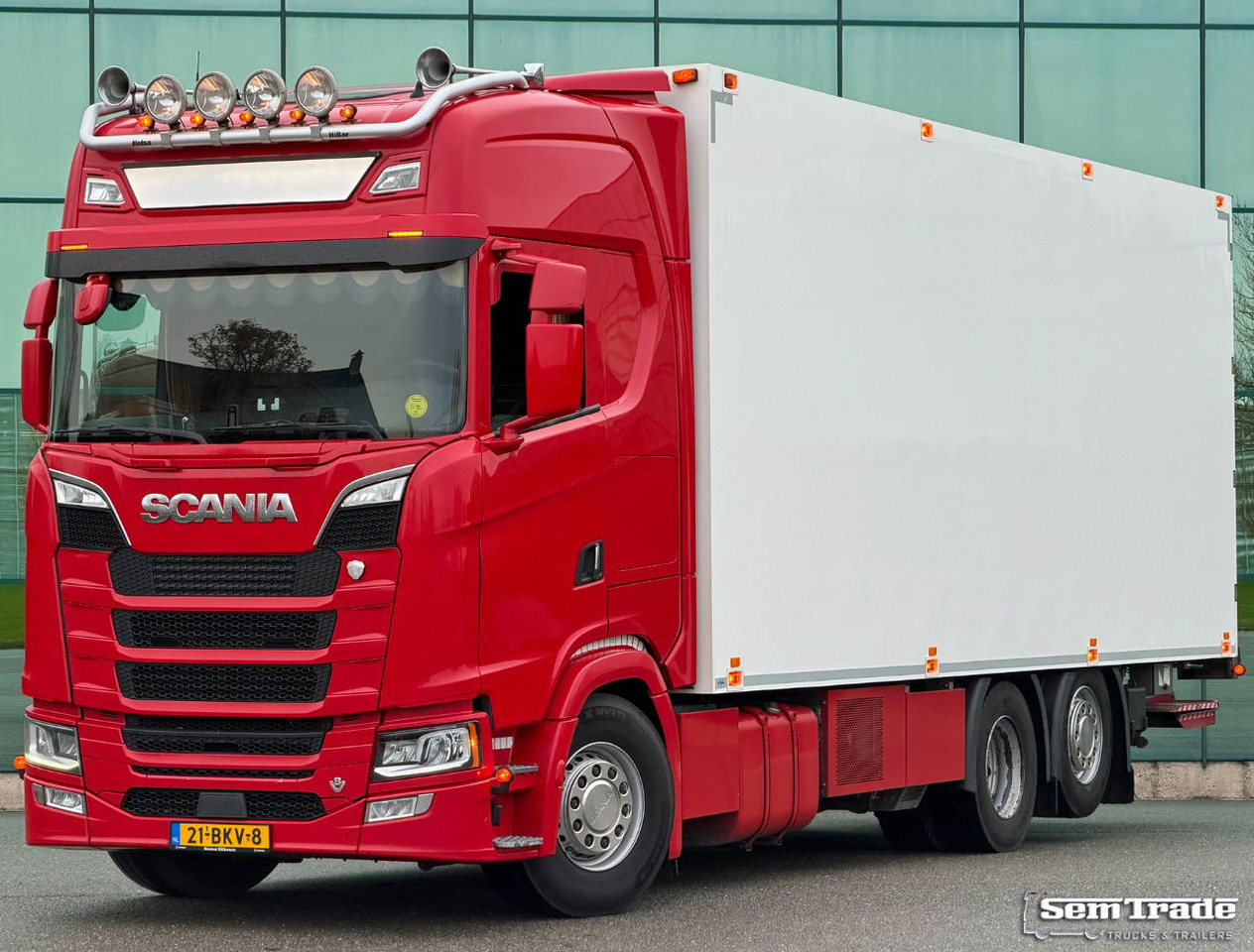 Scania S520 V8 NGS King Full AIR Retarder Luchtenberg BOX TRS Cooling Tail Lift Holland-Truck - Camión frigorífico: foto 1 Scania S520 V8 NGS King Full AIR Retarder Luchtenberg BOX TRS Cooling Tail Lift Holland-Truck - Camión frigorífico: foto 1