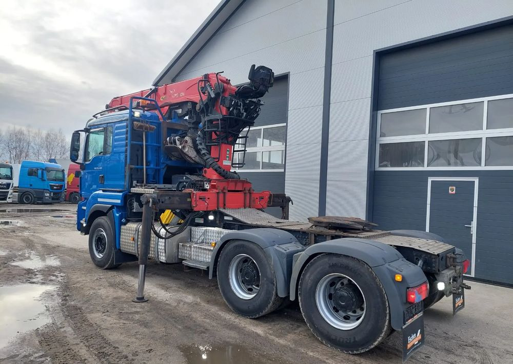 MAN TGS 26-480 6x4 do drewna PALFINGER Epsilon S 270L83 - Cabeza tractora: foto 4 MAN TGS 26-480 6x4 do drewna PALFINGER Epsilon S 270L83 - Cabeza tractora: foto 4