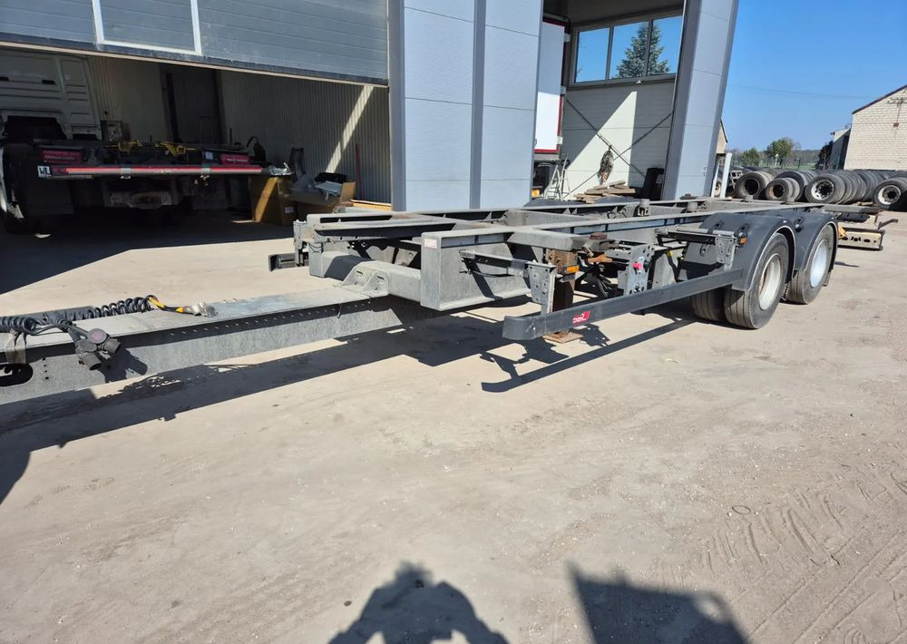 Wecon Przyczepa jumbo tandem Wecon BDF Krone, ocynkowana - Remolque portacontenedore/ Intercambiable: foto 4 Wecon Przyczepa jumbo tandem Wecon BDF Krone, ocynkowana - Remolque portacontenedore/ Intercambiable: foto 4