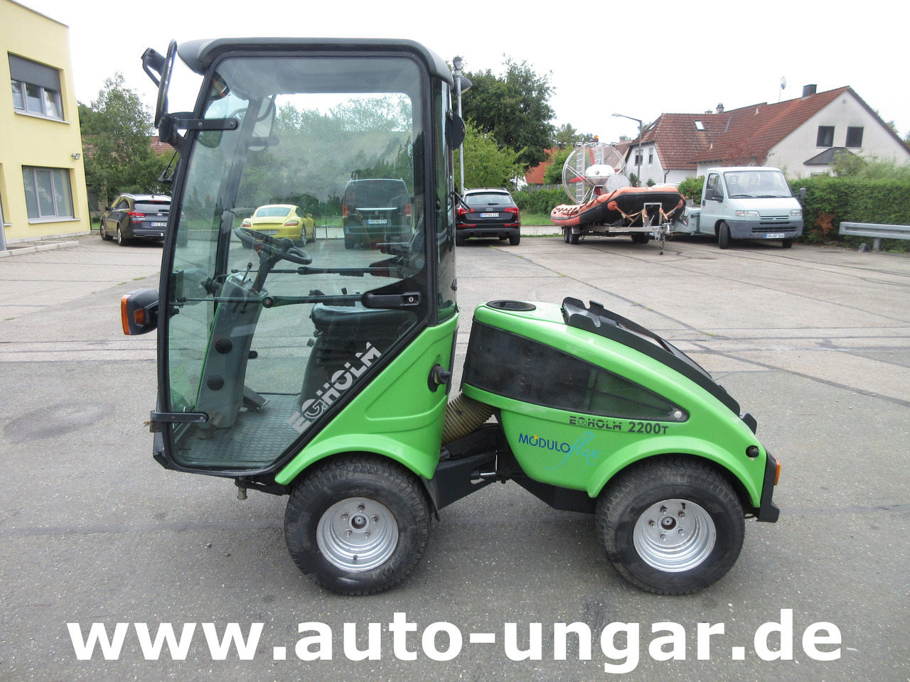 Egholm 2200 T Moduloflex 4x4 Knicklenkung Baujahr 2009 Daihatsu DM950 Diesel - Tractor municipal: foto 4 Egholm 2200 T Moduloflex 4x4 Knicklenkung Baujahr 2009 Daihatsu DM950 Diesel - Tractor municipal: foto 4