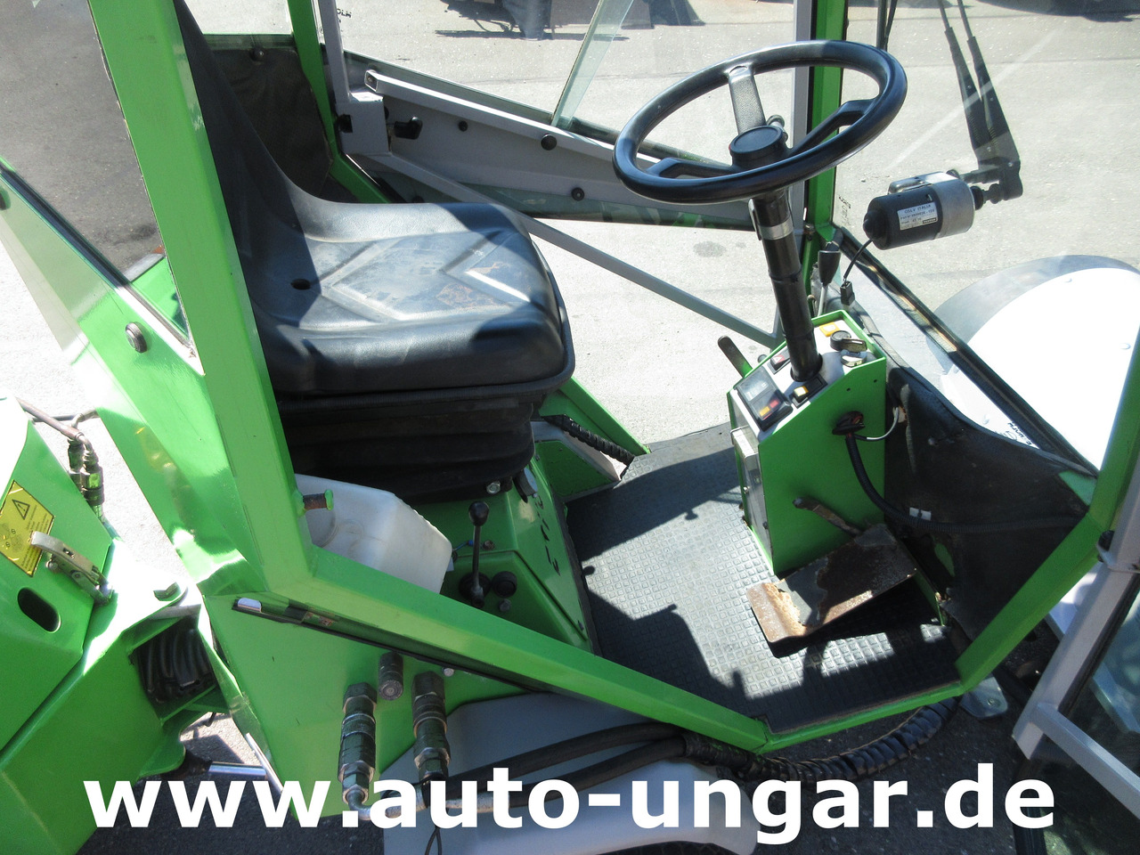Tractor municipal Egholm Nilfisk 2100 Powerflex 4x4 Kipper AHK Hydraulik Bürste Winterdienst: foto 17