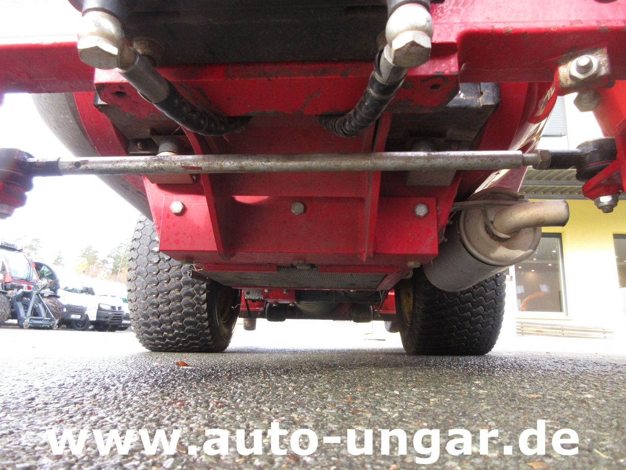 Maquinaria de henificación Ferrari PG280D Hochentleerung Hydrostat Kubota Diesel Parkmäher Mäher: foto 13