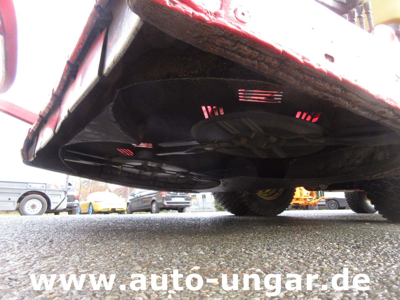 Maquinaria de henificación Ferrari PG280D Hochentleerung Hydrostat Kubota Diesel Parkmäher Mäher: foto 7