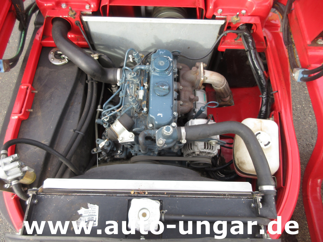 Maquinaria de henificación Ferrari PG280D Hochentleerung Hydrostat Kubota Diesel Parkmäher Mäher: foto 14