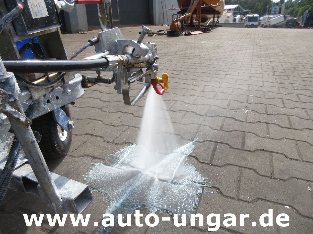 Construcción de carreteras Graco 200 HS Aximum Citadine 75H Bj 13 Airless Roadmarking Striper Markiermaschine: foto 11