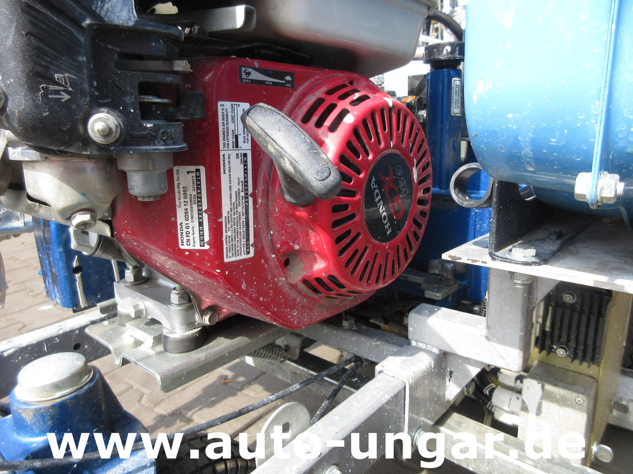 Graco 200 HS Aximum Citadine 75H Bj 13 Airless Roadmarking Striper Markiermaschine - Construcción de carreteras: foto 5 Graco 200 HS Aximum Citadine 75H Bj 13 Airless Roadmarking Striper Markiermaschine - Construcción de carreteras: foto 5