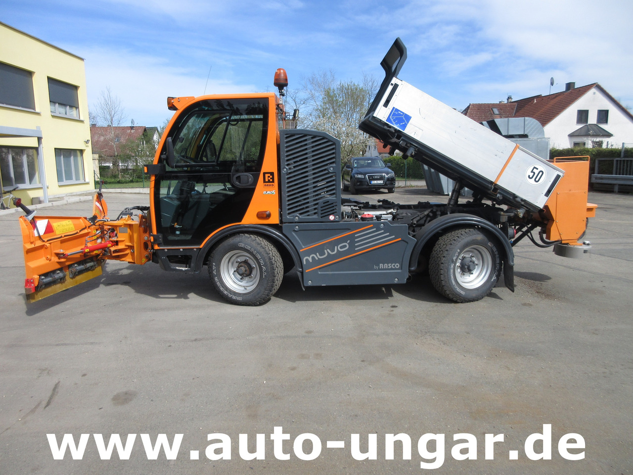 Holder Rasco Muvo 4x4x4 Winterdienst Schneepflug Streuer Multicar Kipper - Máquina quitanieve: foto 4 Holder Rasco Muvo 4x4x4 Winterdienst Schneepflug Streuer Multicar Kipper - Máquina quitanieve: foto 4