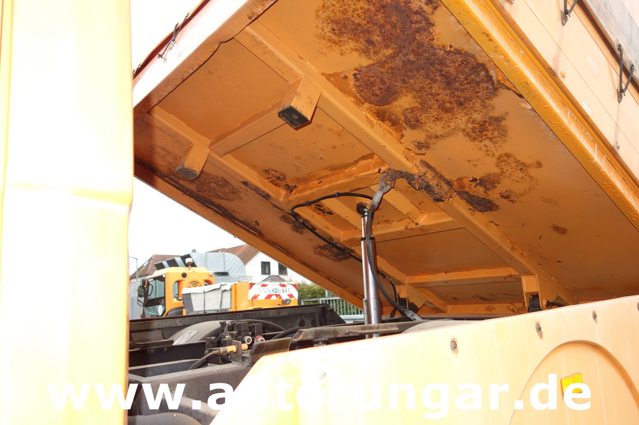 Furgoneta basculante MERCEDES-BENZ 614 D Vario Kipper DOKA Plane °961 Winterdienst: foto 7