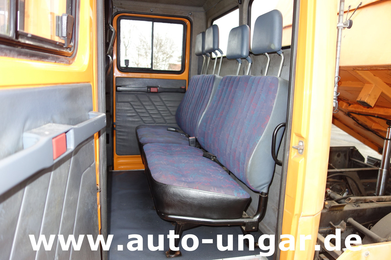 Furgoneta basculante MERCEDES-BENZ 614 D Vario Kipper DOKA Plane °961 Winterdienst: foto 8